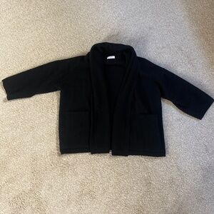 Aritzia “The Group” Wool Cardigan, Size “2”, Black